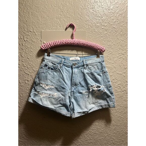 Kancan Jean Shorts Woman’s Size Large - Picture 1 of 10